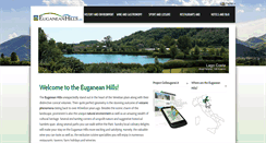 Desktop Screenshot of euganeanhills.com